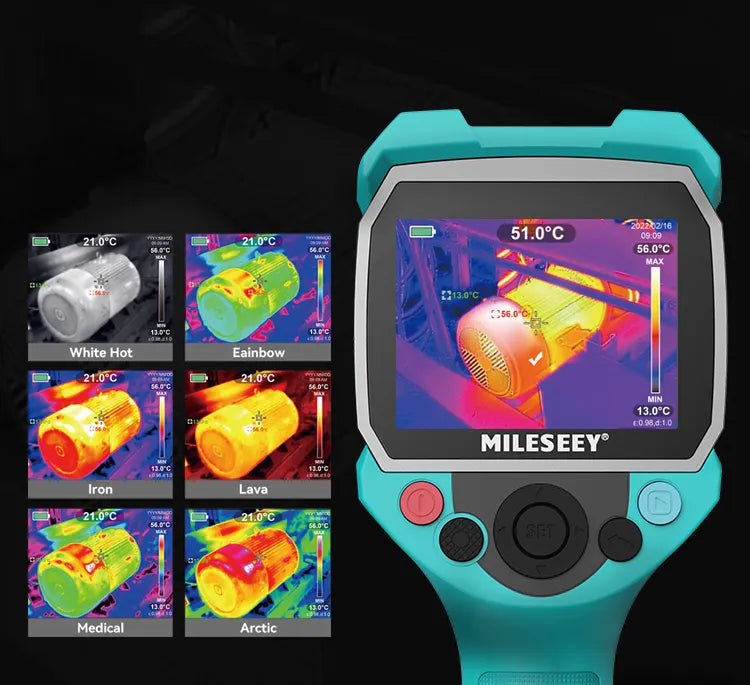 TR256A multiple color palettes