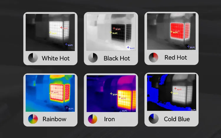 TR256i six color palettes adjustable emissivity