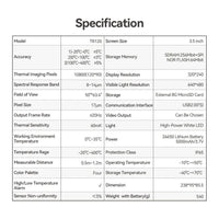 TR120 Dual-Camera Thermal Imaging Camera Mileseey Canada