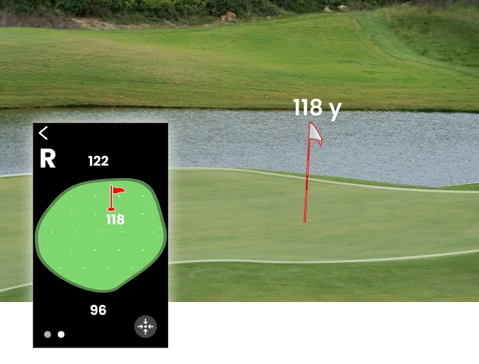Enhanced Green View with Pin Adjustment