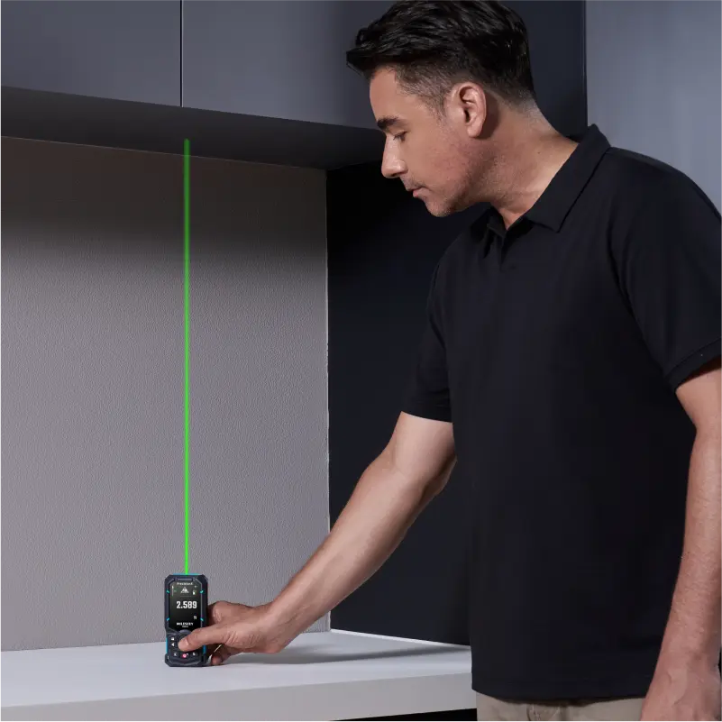 S50 Green-Beam Laser Measure Powered by PowerBurst™ Mileseey Canada