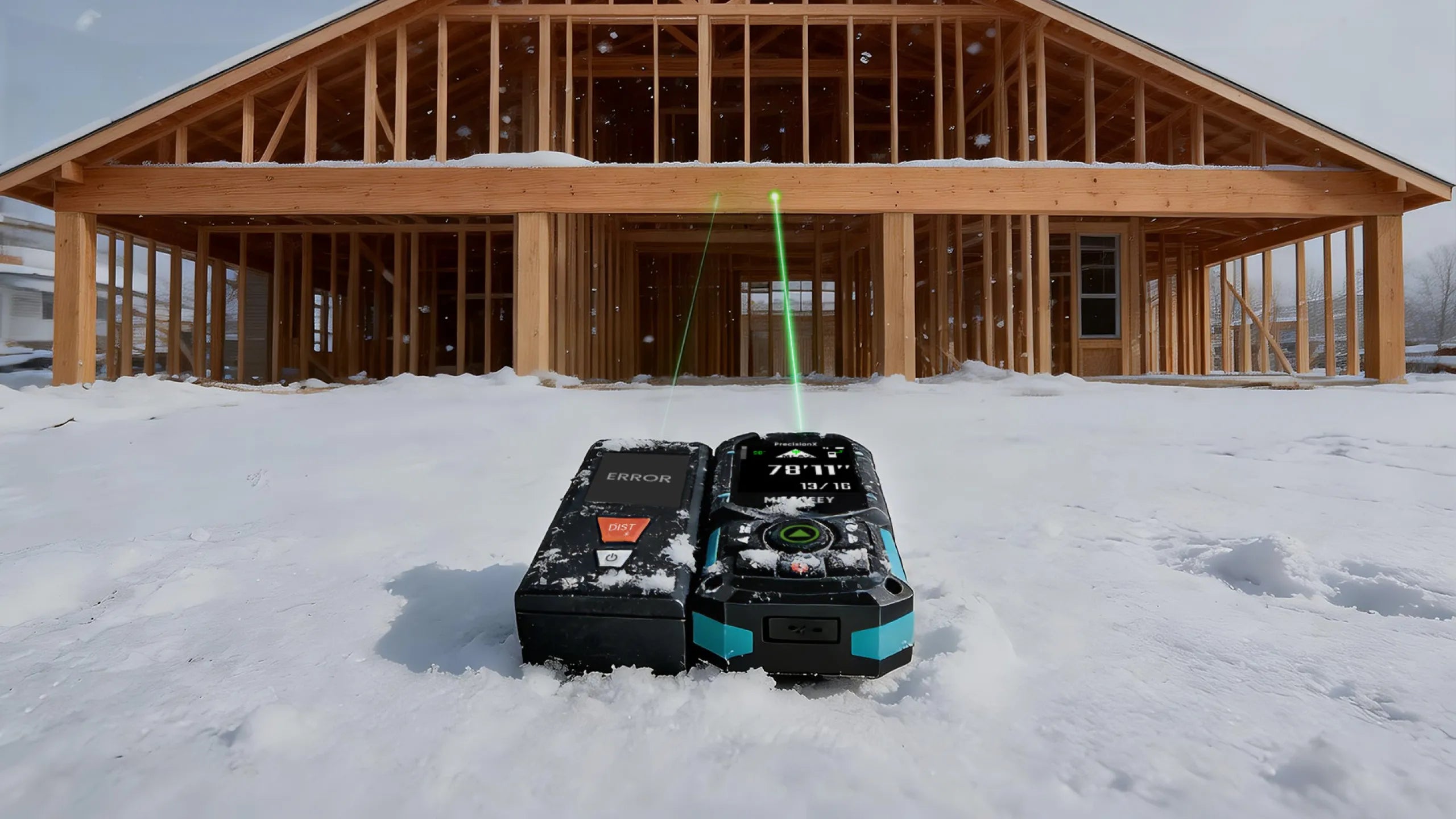 S50 laser measure in cold and hot weather