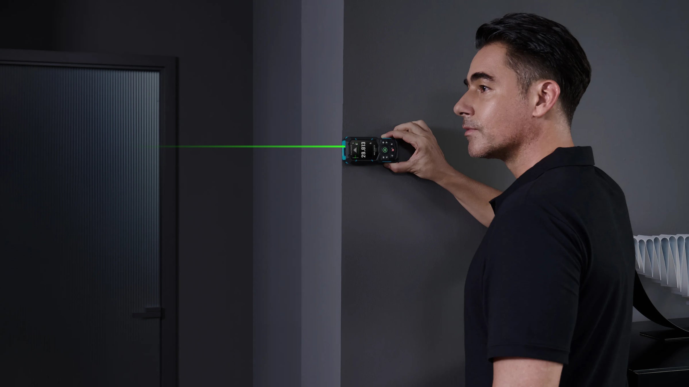 S50 clear connected dual powered laser measure