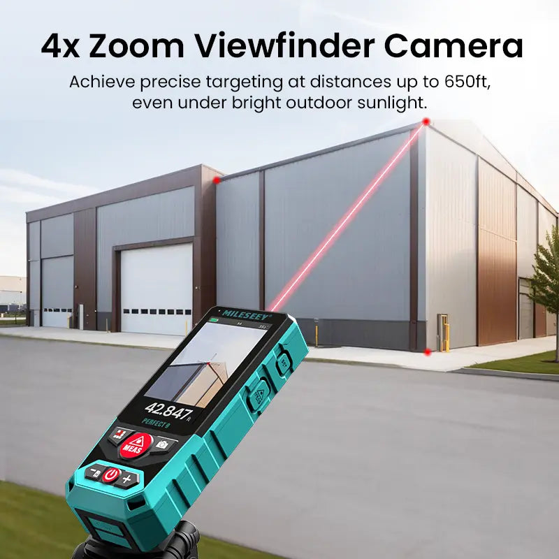 P9 Outdoor Laser Measure with Point-to-point (P2P) Technology Mileseey Canada