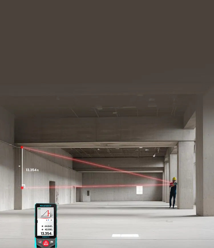 P9 outdoor laser measure advanced measuring features