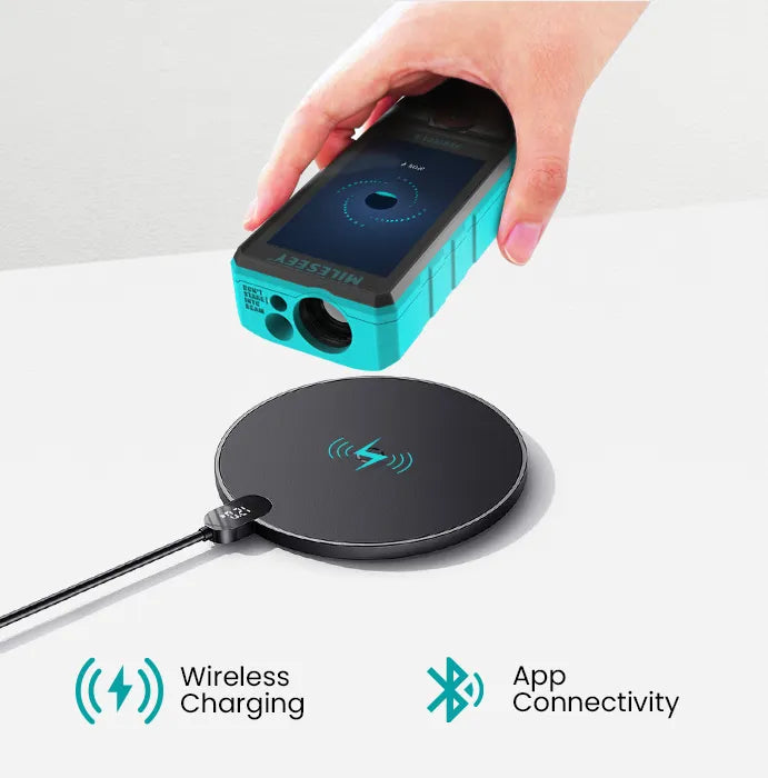 P9 outdoor laser measure wireless charging