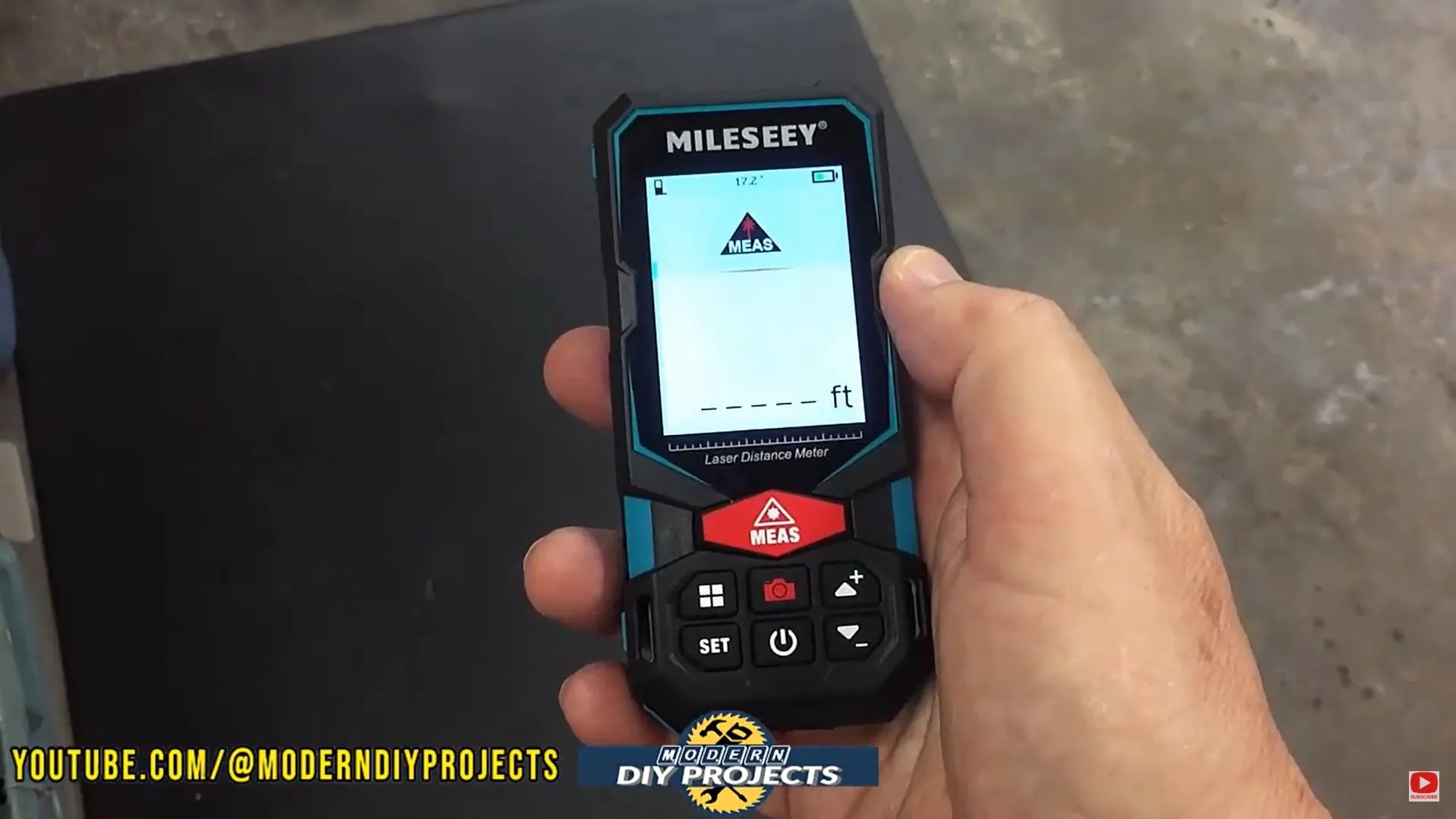 Best Outdoor Laser Distance Measure for the Money with Built in Camera Mileseey S20 Distance Meter