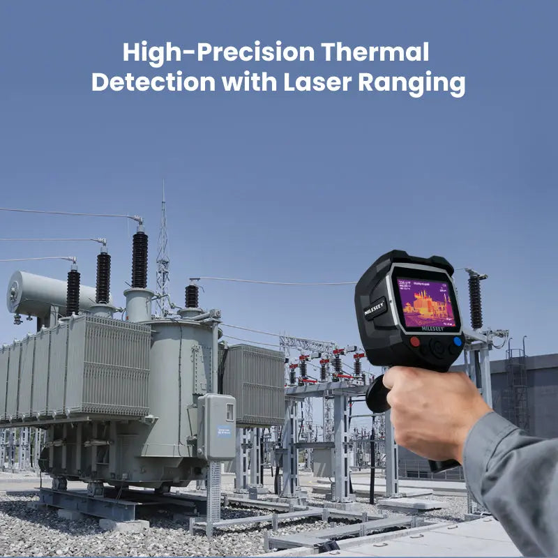 TR384C Thermal Imaging Camera with Laser Measure & GPS Mileseey Canada