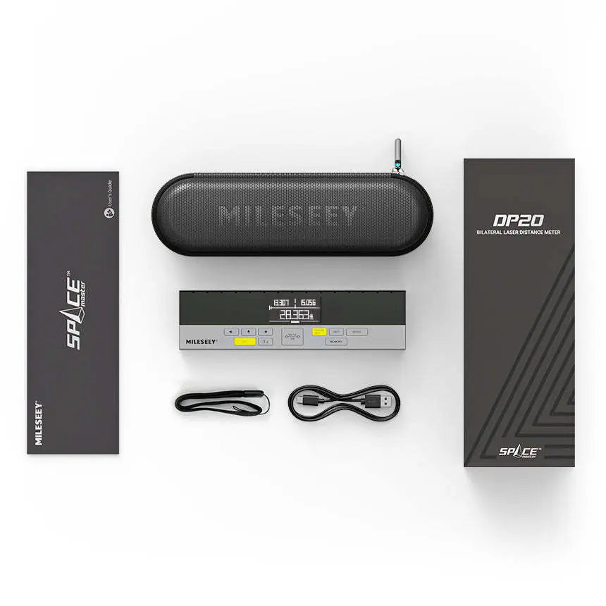 DP20 Pro Bilateral Laser Distance Meter Mileseey Canada