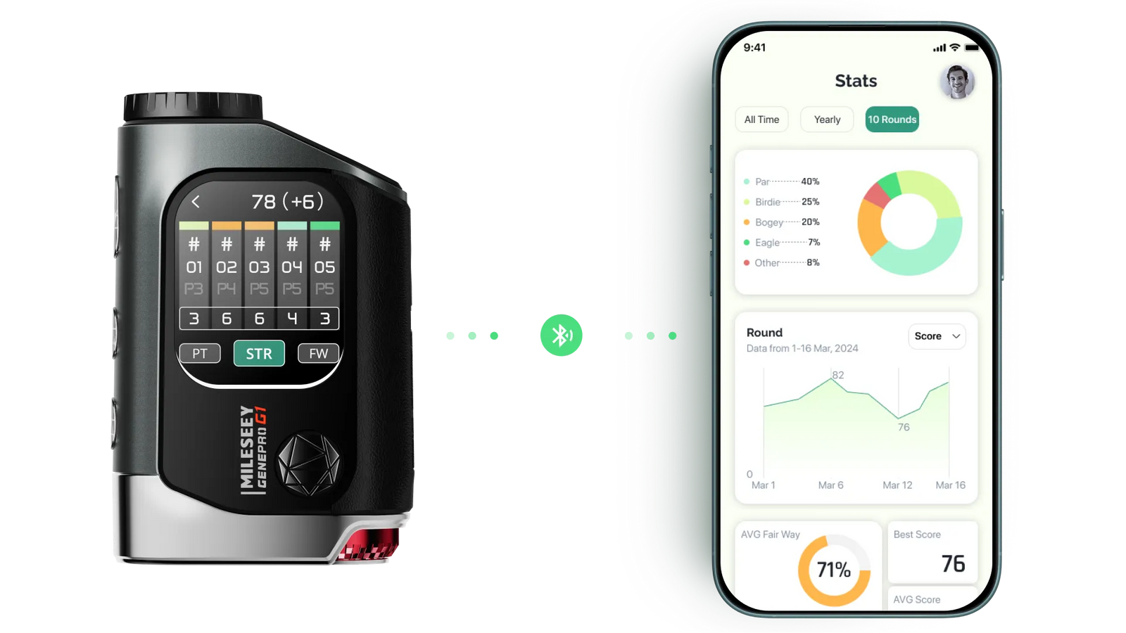 MILESEEY GOLF APP