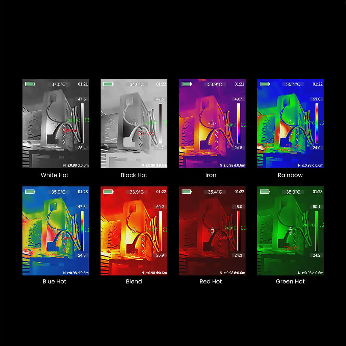 TR20 Series Thermal Imaging Camera with Video Recording Mileseey Canada