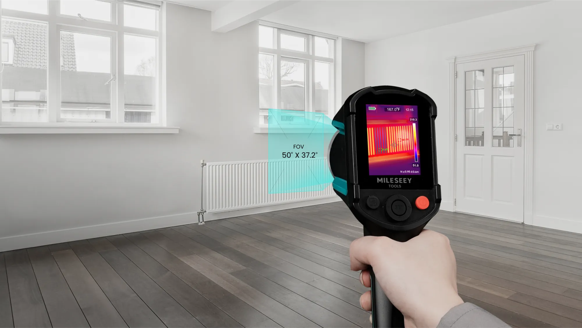 TR20 thermal camera ultra-wide field of view