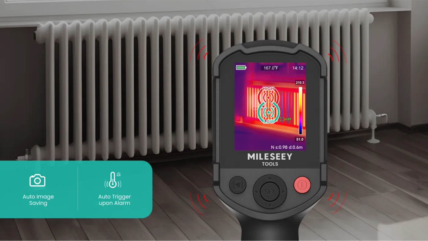 TR20 series temperature alarm and snapshot