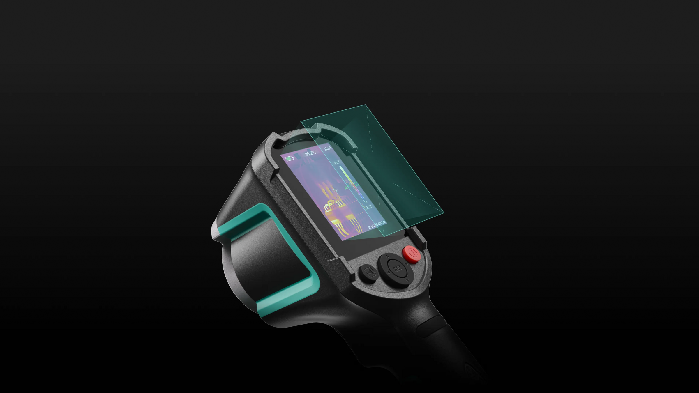 TR20 Pro thermal camera LCD display